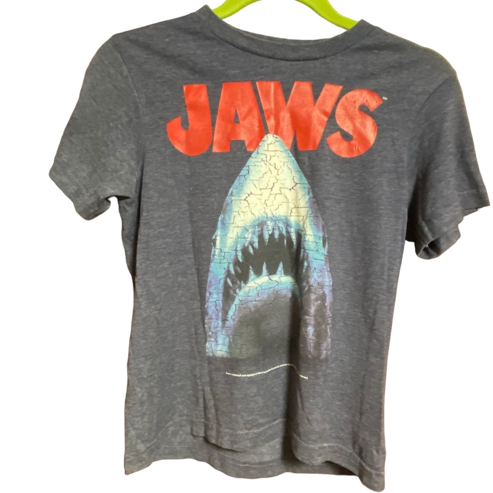 Old Navy Totally Classic JAWS  Movie Poster‎ Close-Up T-shirt Boys Size Medium